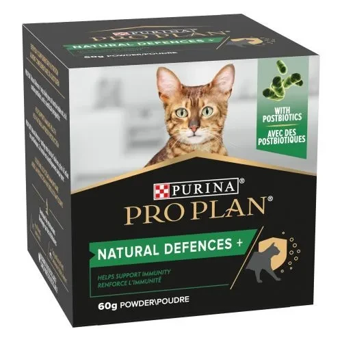 Purina Pro Plan Suplemento Natural Defences para Gatos 4 X 60GR
