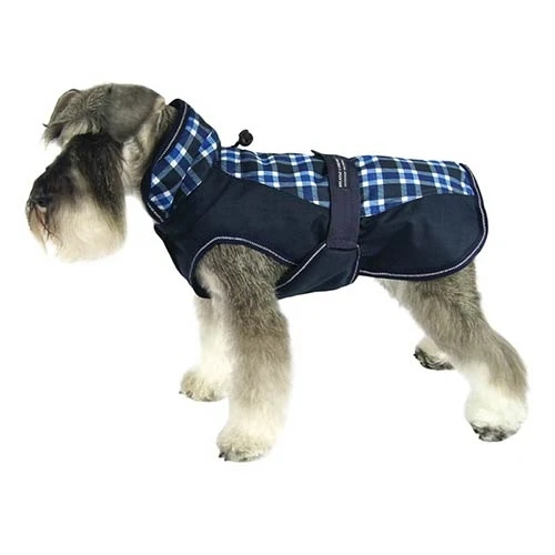 Abrigo + Scott Breathe-Comfort Azul ESPALDA 75 cm para Perros