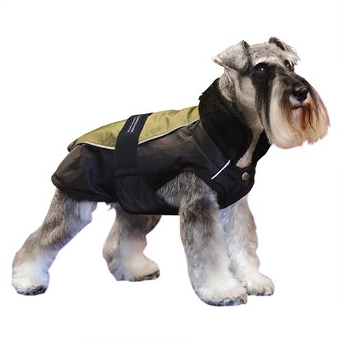 Abrigo + Trek Breathe-Comfort Verde ESPALDA 80 cm para Perros