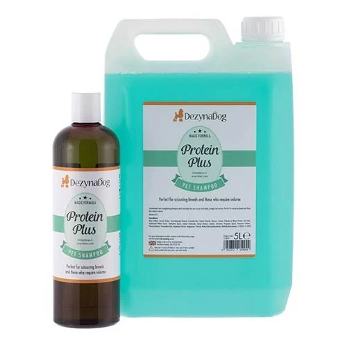 Champú Protein Plus DezynaDog 500 ml para Perros y Gatos