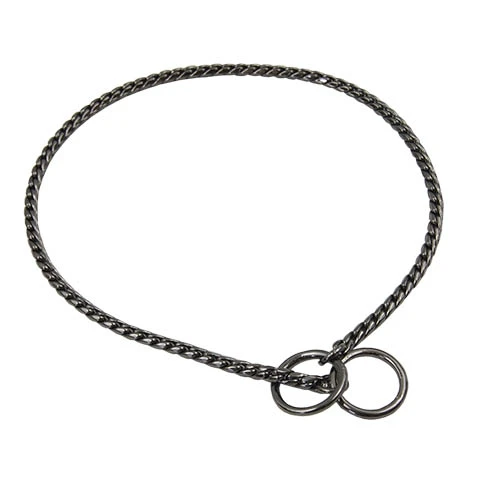 Collar Cadena Antracita 3.5 mm x 53.5 cm para Perros de Ibáñez
