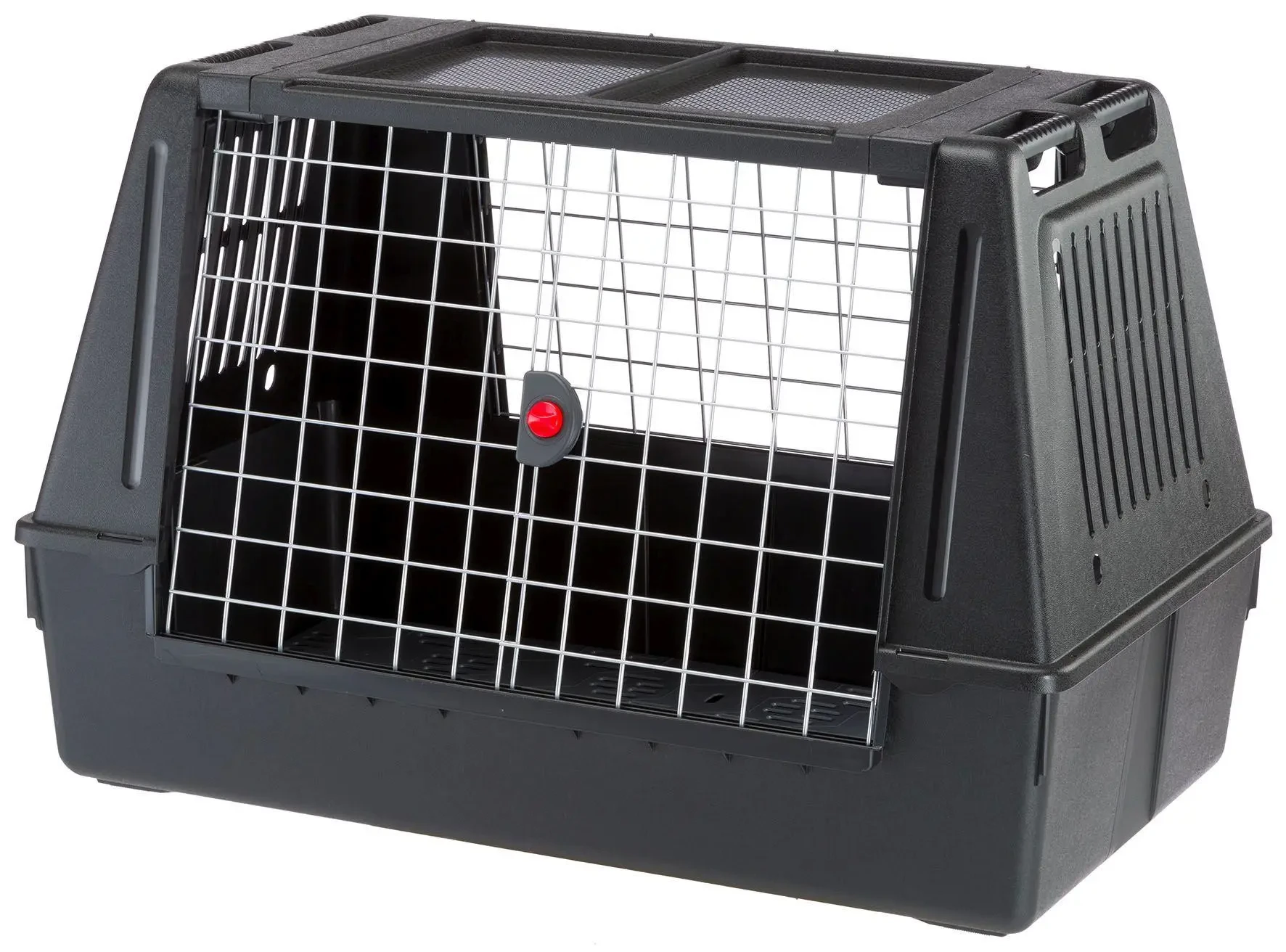 Ferplast Transportin Atlas Car 100 Scenic Negro para Perros y Gatos