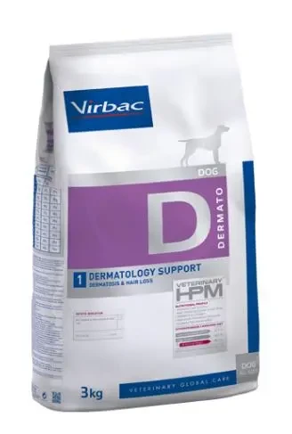 Virbac HPM Dermatology Support D1 3 Kg Pienso para Perros