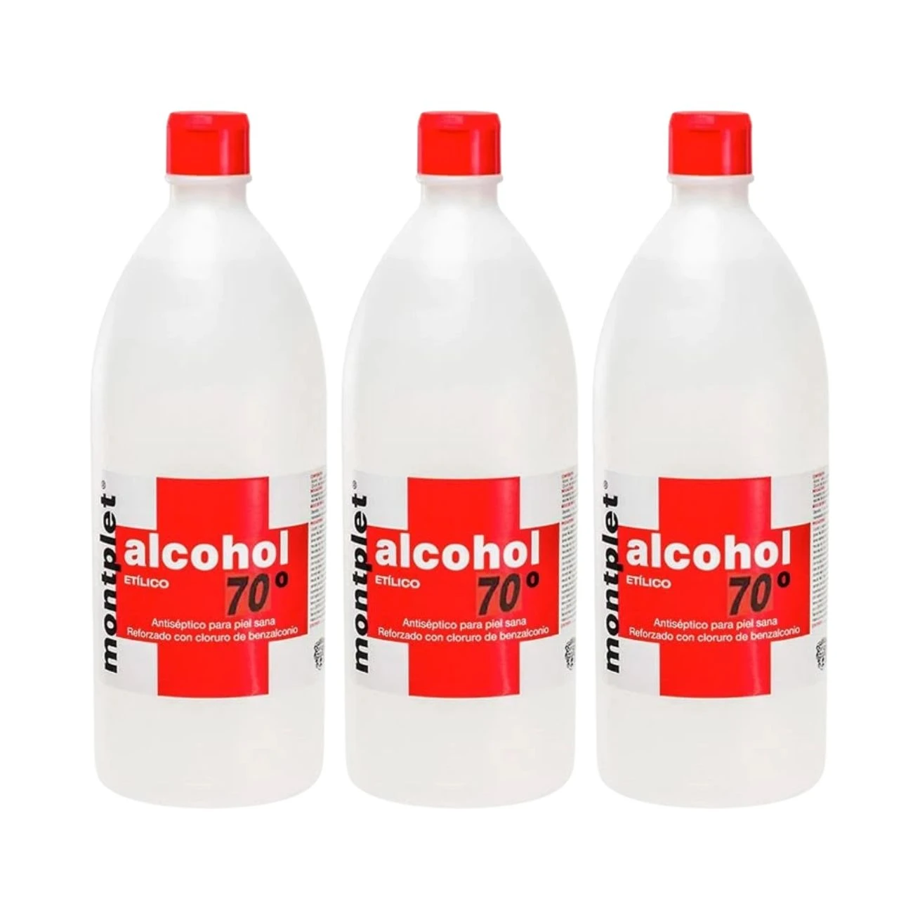copy of MONTPLET Alcohol 70º Lote 2 Botellas 1 Litro