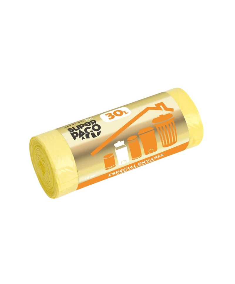 Bolsa de basura especial envases 30 lt Super Paco de Dia 20 unidades
