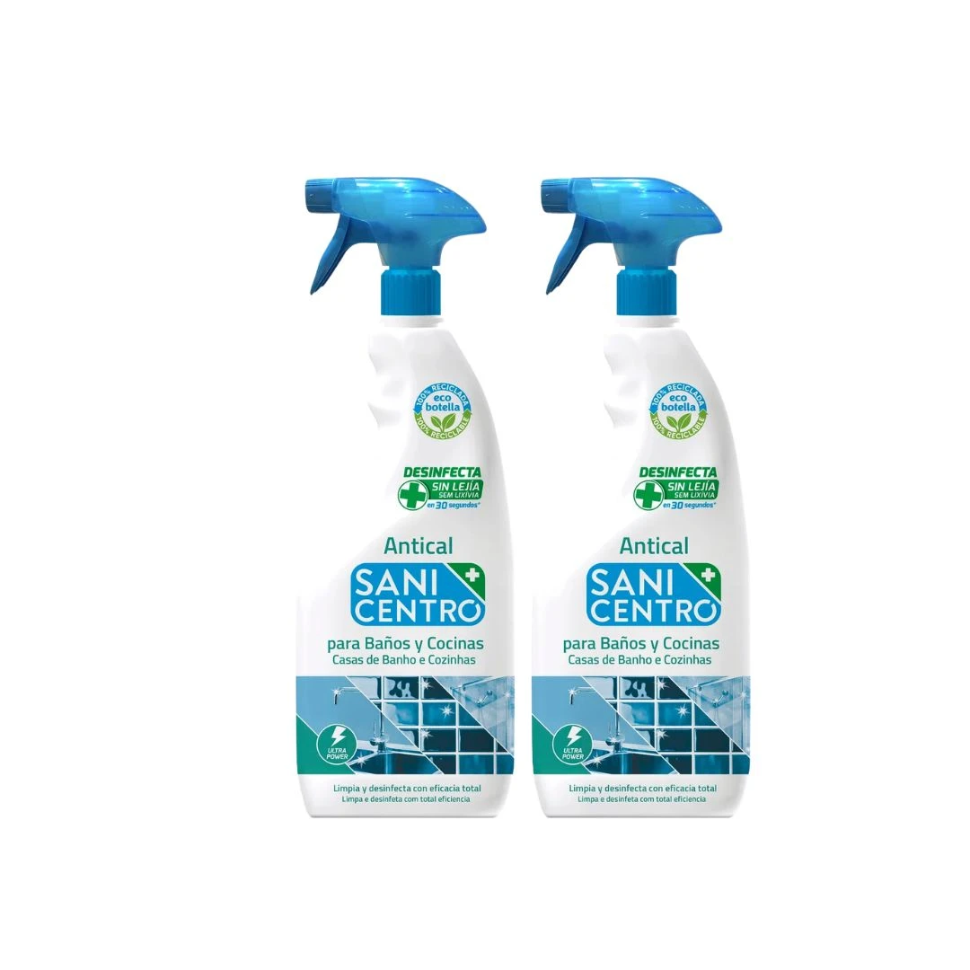 SANICENTRO Lote 2 Limpiador Antical 2 x 750 ml