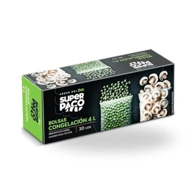 [NDIA74] Bolsas de Congelación SUPER PACO 4L Caja de 30 unidades