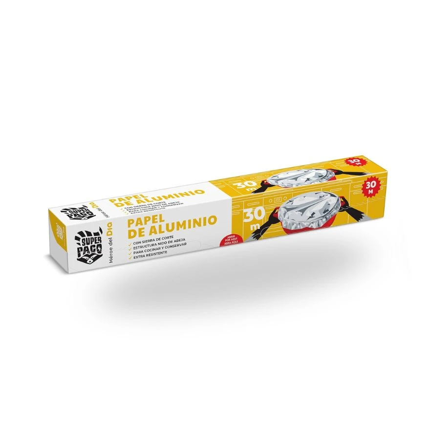 [NDIA99] Papel de Aluminio SUPER PACO caja 30m