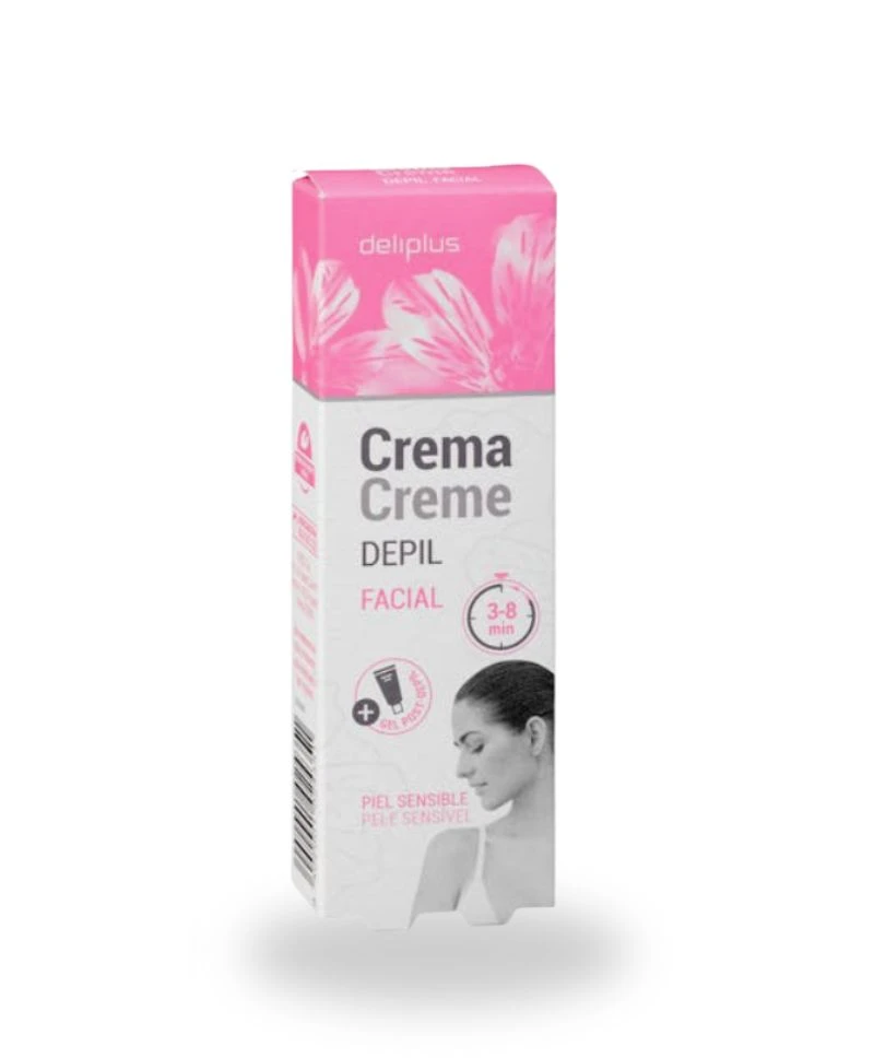 [MCD-25] Deliplus Crema Facial Depilatoria para Piel Sensible 20 ml