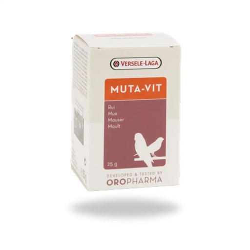 [460208] complejo vitaminico MUTA VIT VERSELE LAGA indicado para la muda de aves, en polvo 200 gr.