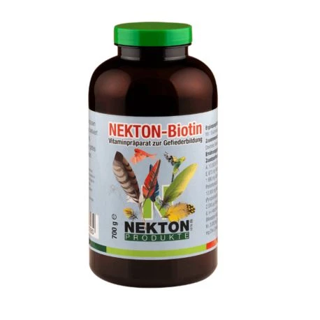 [207750] NEKTON BIOTIN estimula el crecimiento del plumaje 700 gr