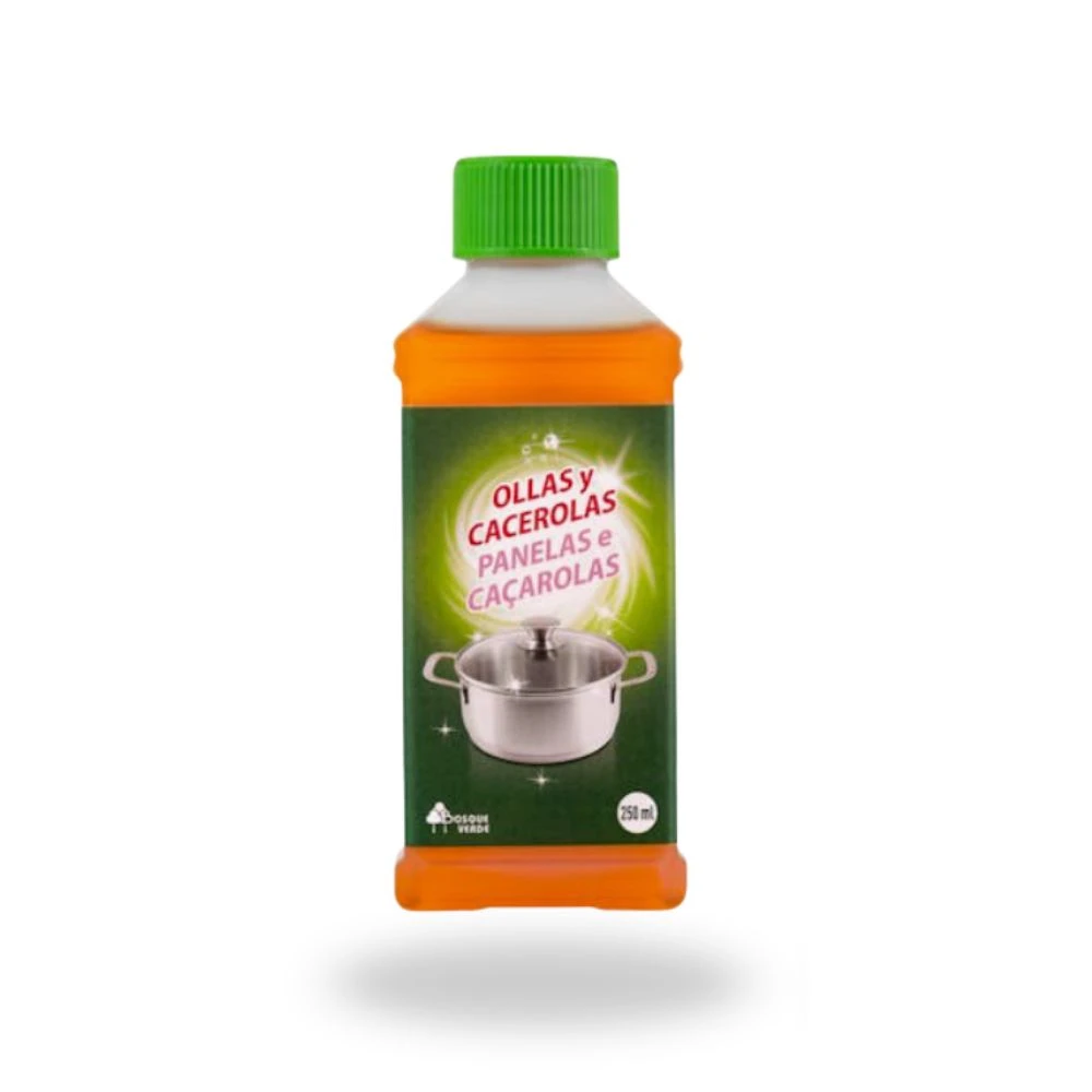 [MCDM-001] BOSQUE VERDE Limpiador de Ollas y Cacerolas 250 ml