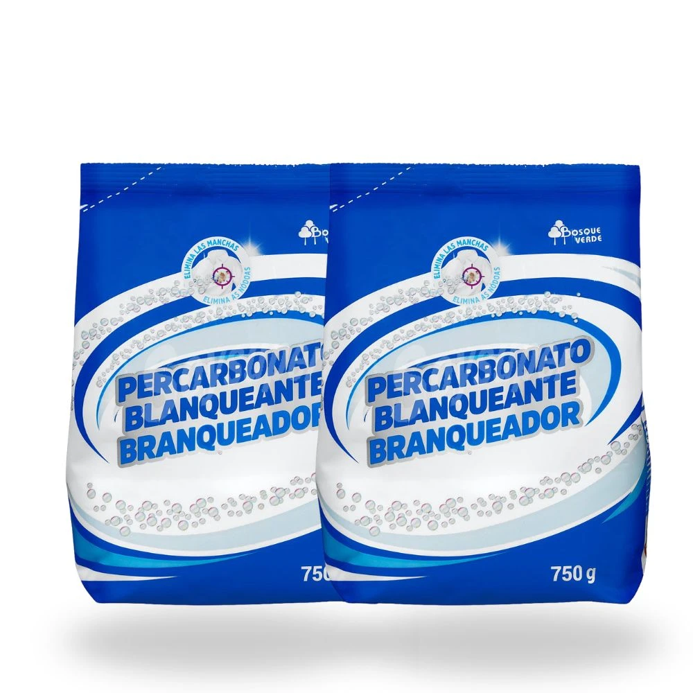 [MCD-M4] BOSQUE VERDE Percarbonato Blanqueante 750 g Pack 2