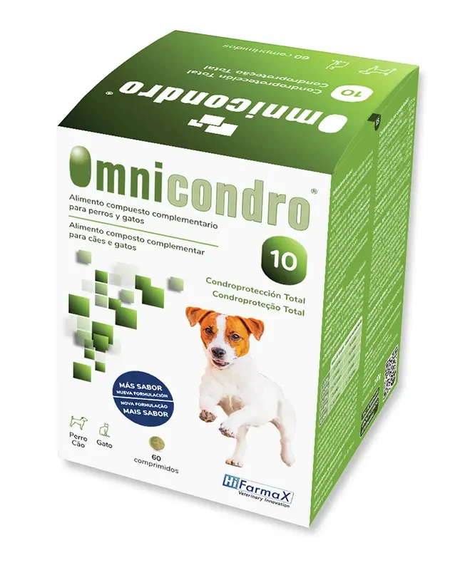 [HLO009] Hifarmax Omnicondro 10 60 Cds Suplemento para Perros