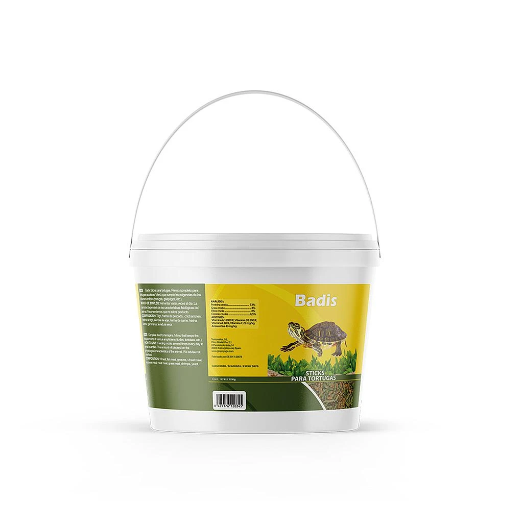 [010025] Badis Menú de Tortugas Stick 3.7 l 1.2 kg