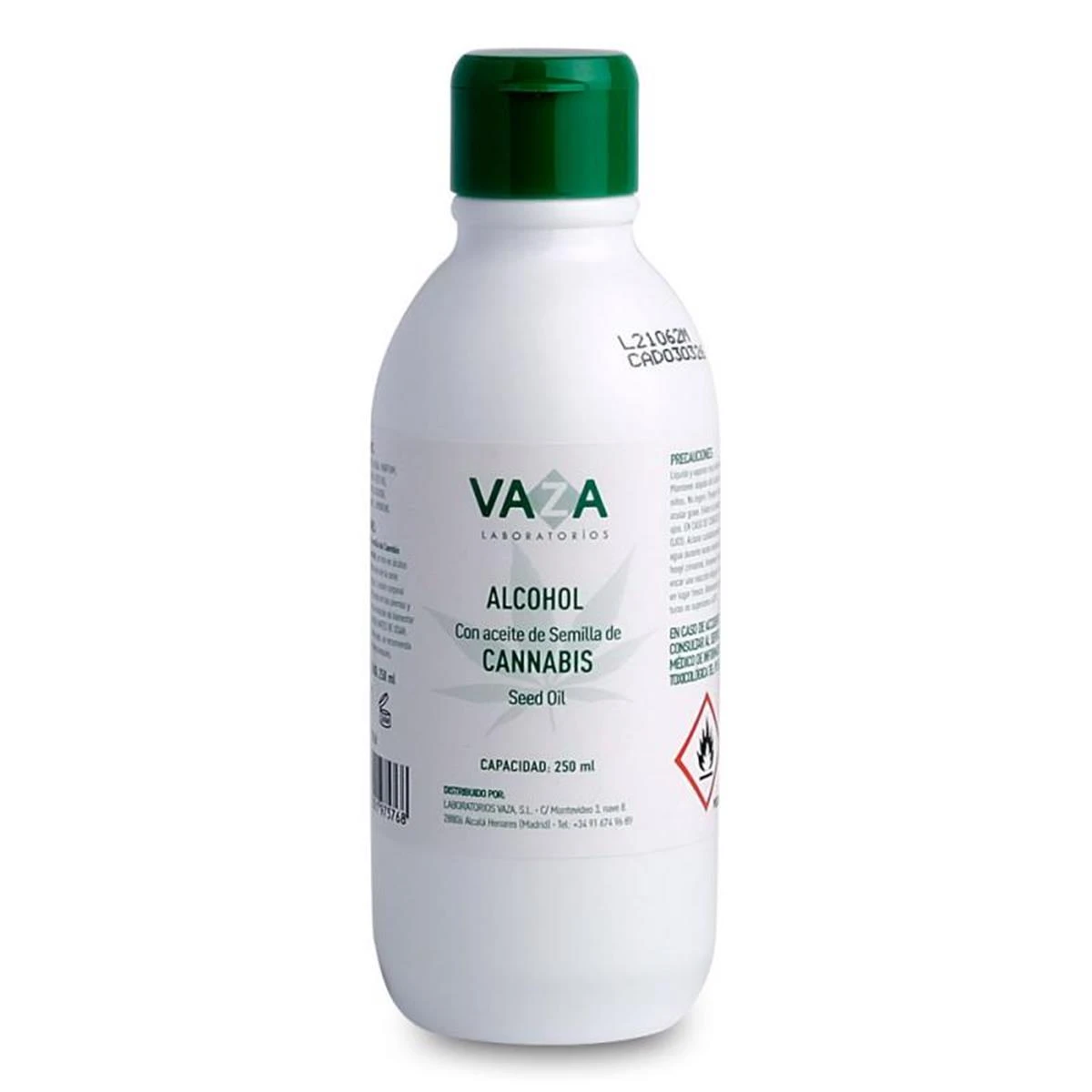 [ALC-LV-ALCOHOLCANNAB-250MLx2] copy of VAZA Alcohol with Cannabis Seed Oil 250 ml
