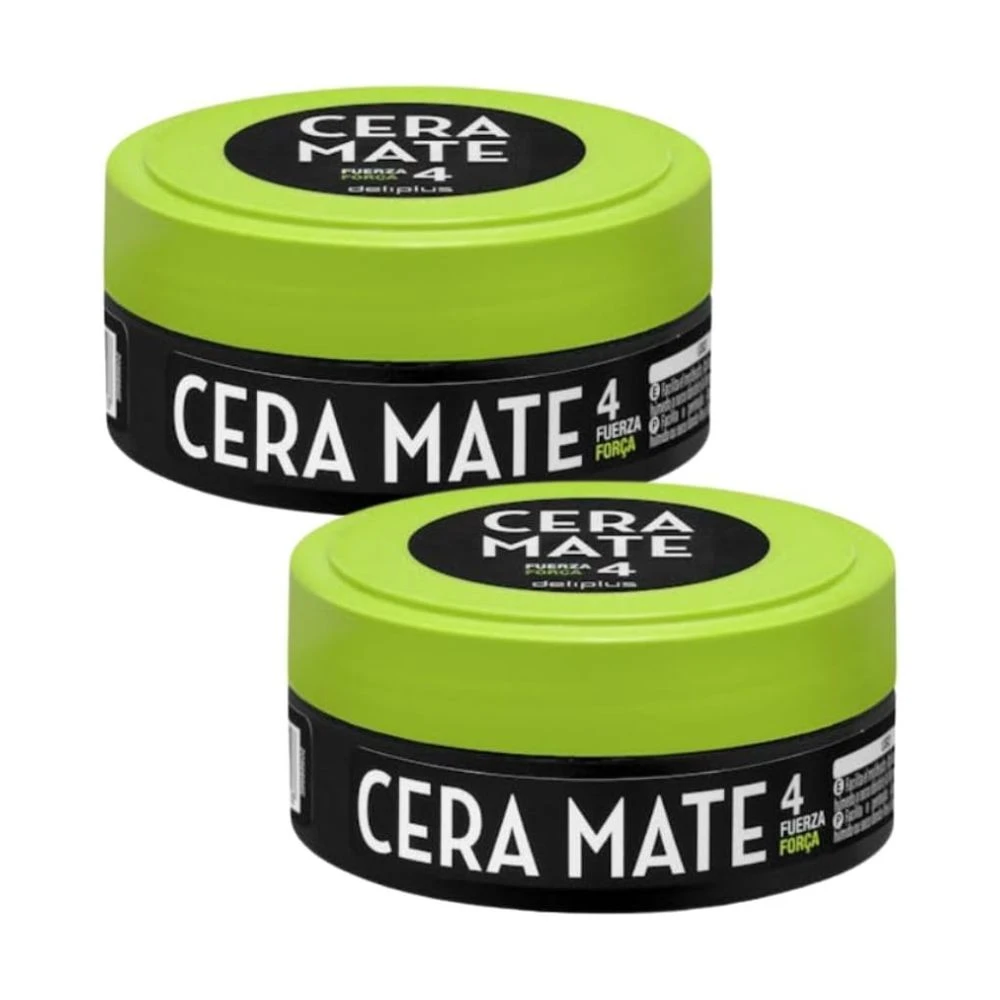 [MCD1-4] Deliplus Cera Mate Fijación super, Pack 2 x 100 ml