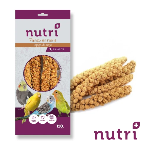 [4160012] Nutri+ Aves Panizo en Rama 150 Gr