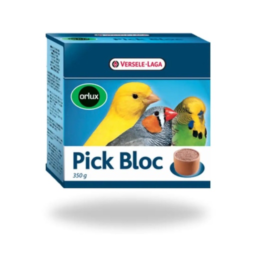 [424056] bloque de picote para pequeños pájaros PICK BLOC ORLUX VERSELE LAGA 350 gr