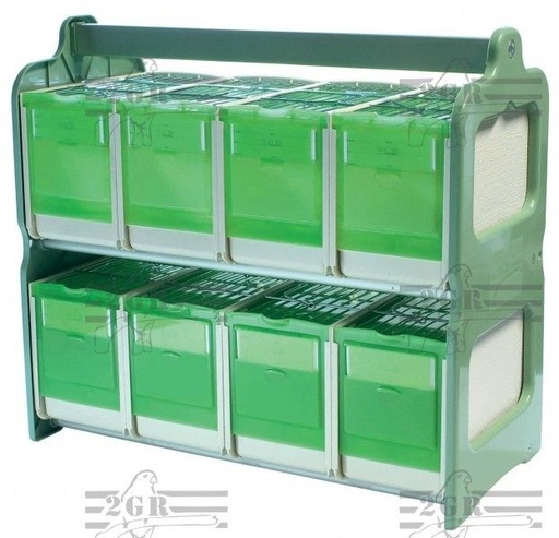 [001257] Transportin Maleta para Pajaros 2GR 8 Huecos