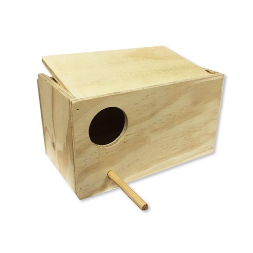 [11073] Nido de madera HOYO para agapornis