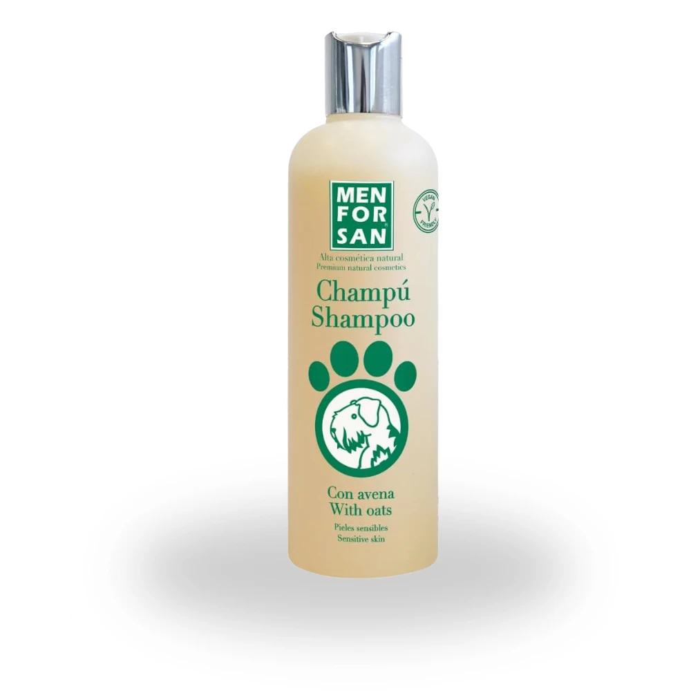 [97000013] Champú Menforsan con avena para pieles sensibles 300 ml