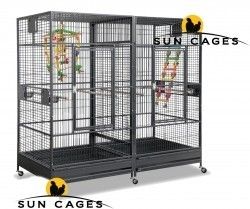 [SC020A] jaula para loros TEXAS II