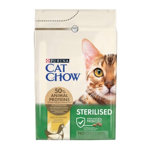 [12251683] Comida para Gato Esterilizado PURINA CAT CHOW Pollo 3kg