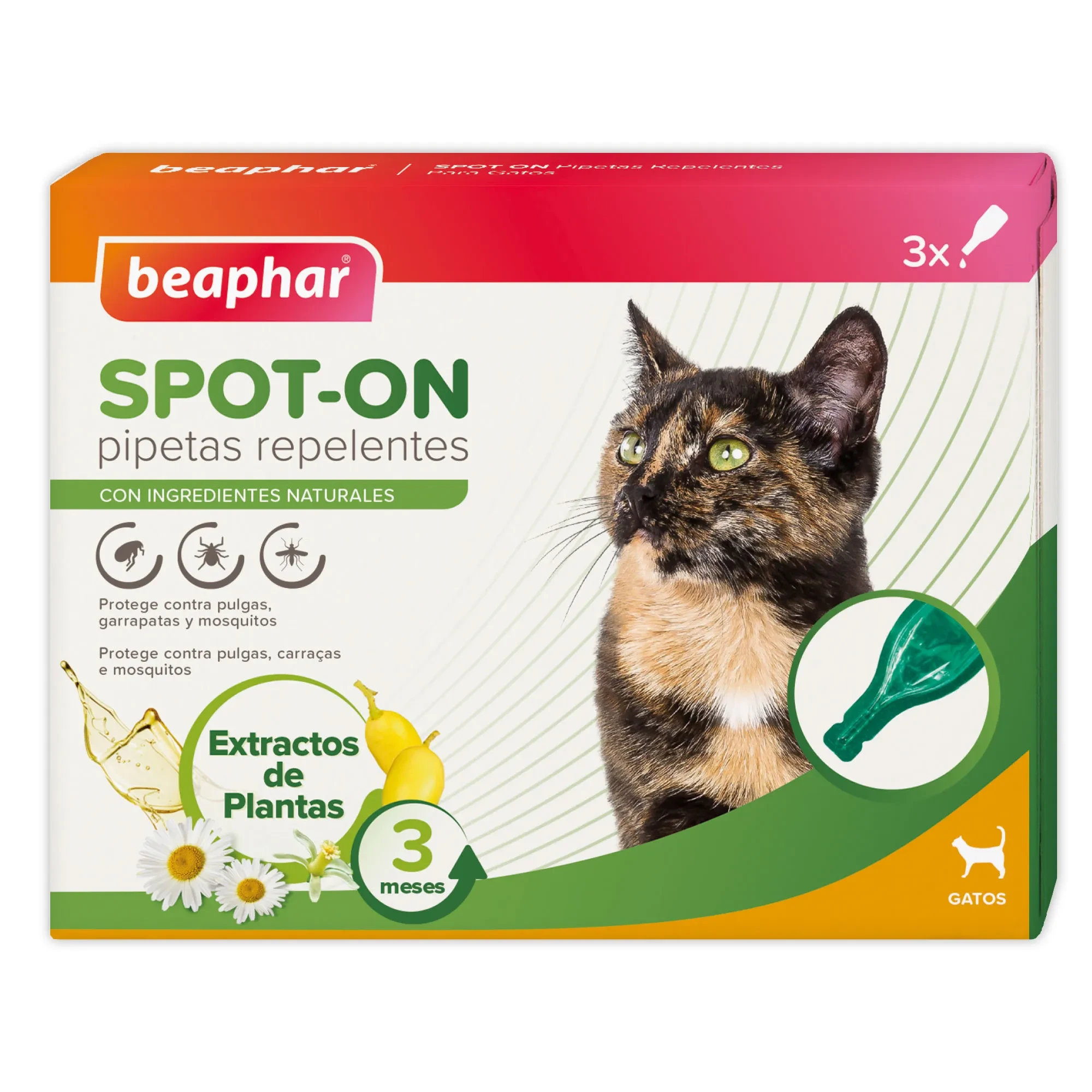 [BEAPHAR10617] Beaphar Pipetas Repelentes para Gatos 3 x 1ML