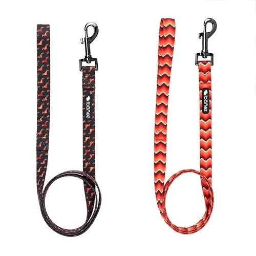 [HZ0559] Correa Fantasy Snake y My Dog SNAKE ROJO - 1x120cm para Perros