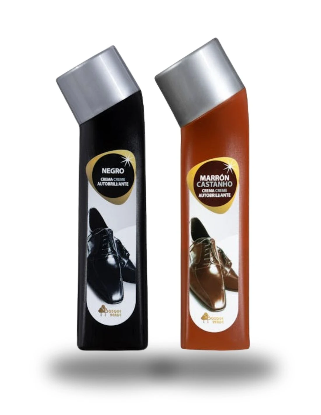 [MCD-BELNEGMARR] Pack Crema de Calzado Autobrillante Negro y Marrón Bosque Verde