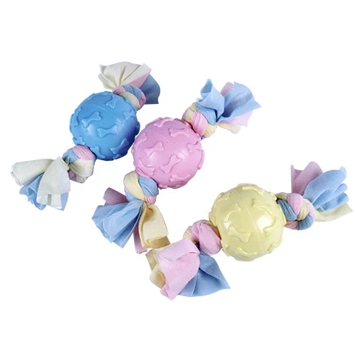 [DP0182] Pelota con Nudos de Trapillo Juguete para Perros