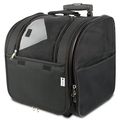 [C48184] Mochila con Ruedas y Tirador para Perros y Gatos