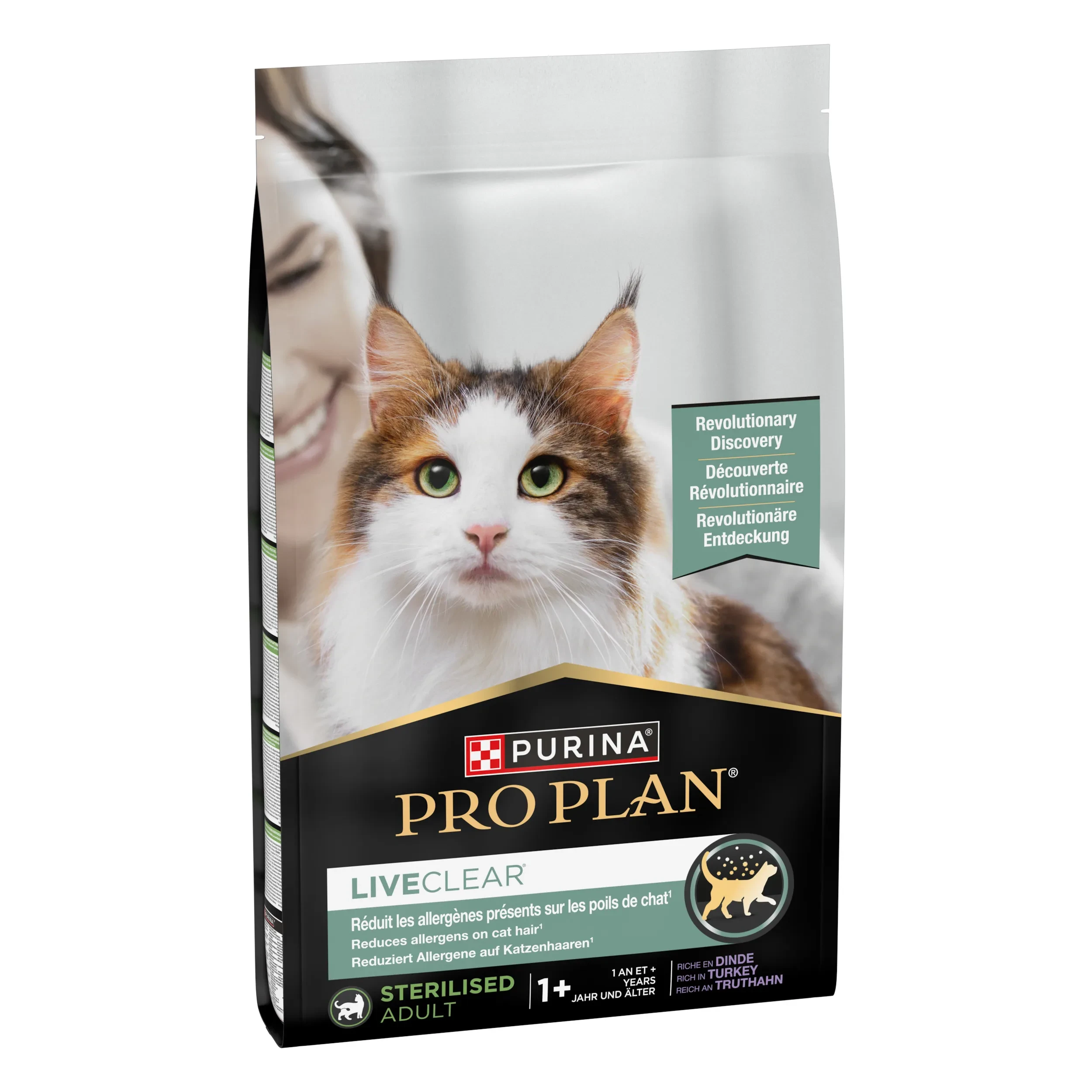 [12495493] Purina Proplan Liveclear Adulto Esterilizado Pavo Pienso para Gatos 7KG
