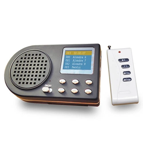 [CP010] Reproductor de cantos MP3 Con Mando para Perros de Ibáñez