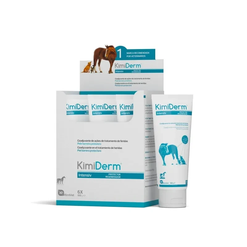 [20200200020] Kimipharma Kimiderm Intensiv Creme 6x100g Suplemento para Perros y Gatos