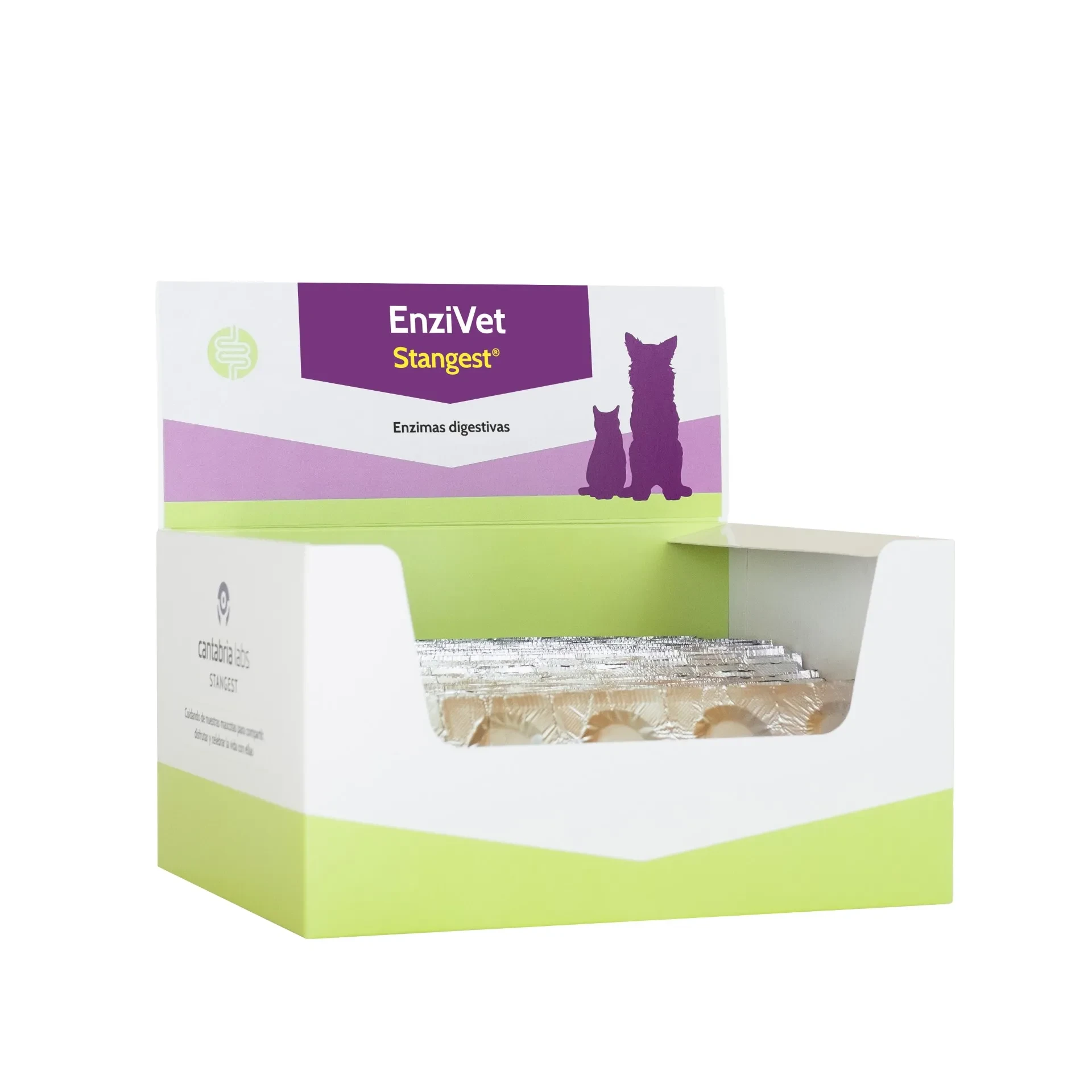 [210062] Stangest Enzivet Blister 300cpd Suplemento para Perros