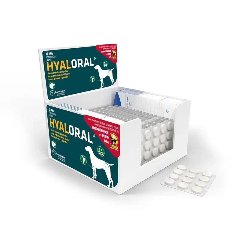 [HLRG360] Pharmadiet Hyaloral Clasic Raza Grande Gigante 360cpd Cuidado Dental para Perros