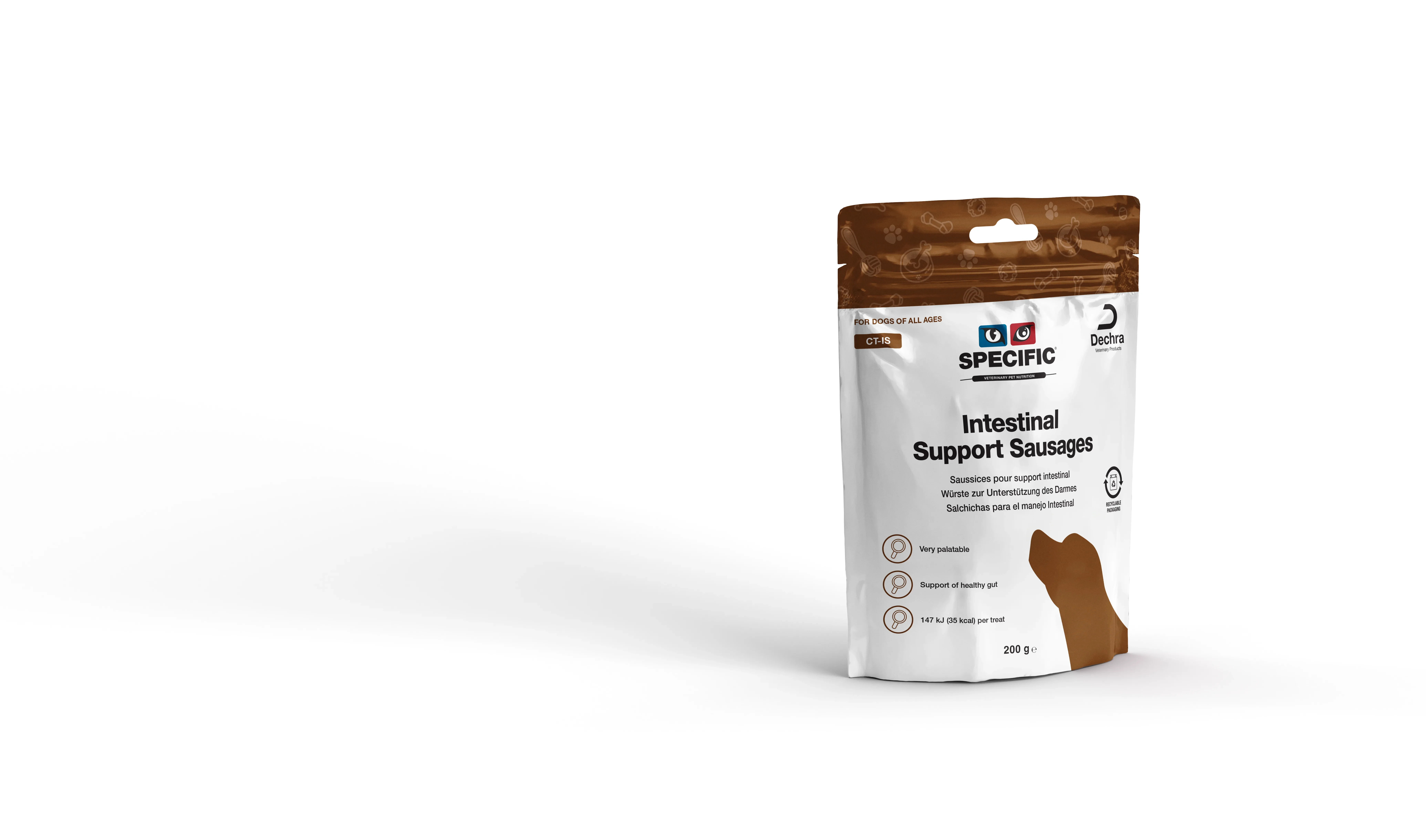 [214061] Specific Ct-is Intestinal Suppert Sausages 8x200 Gr Comida Húmeda para Perros