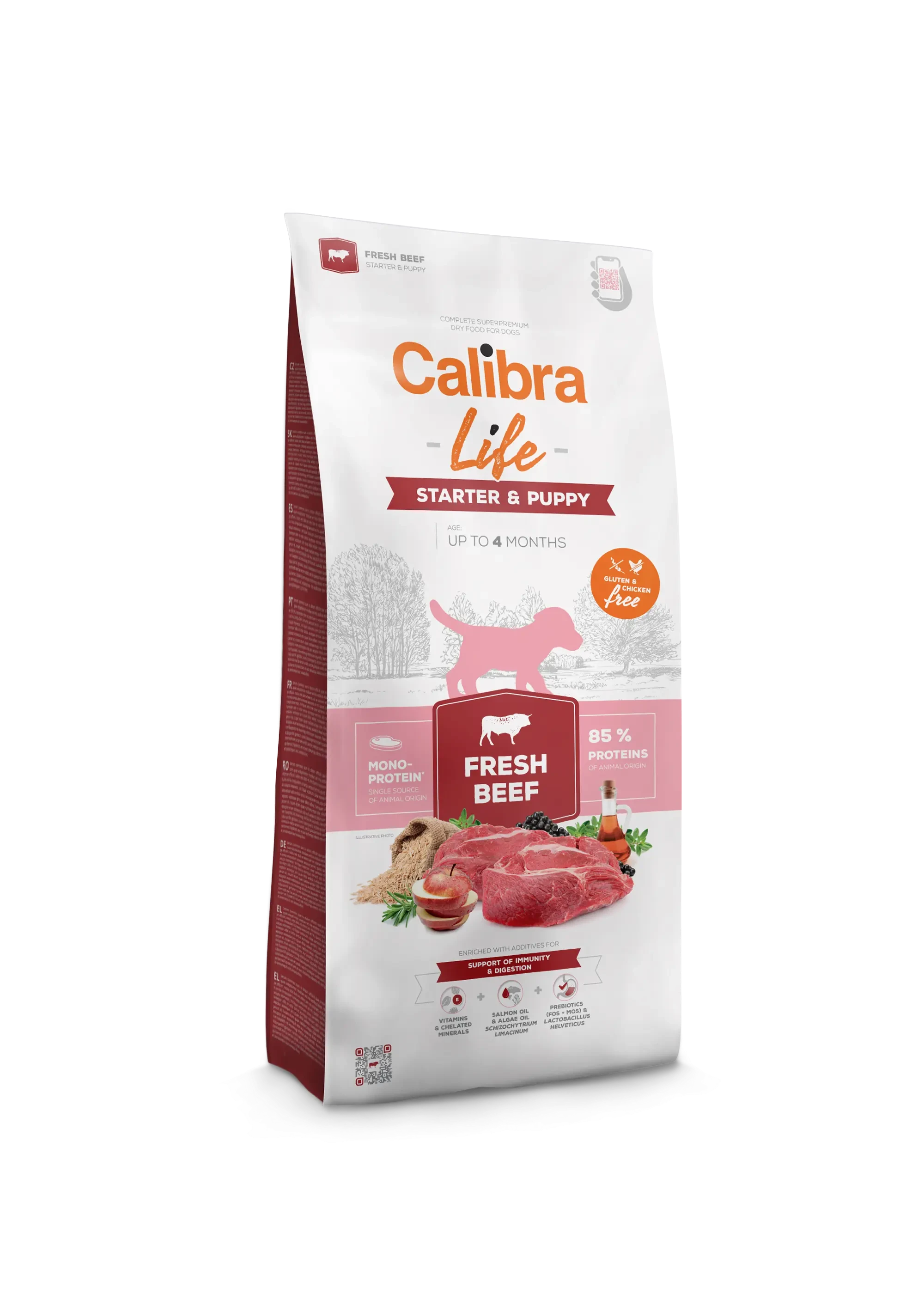[138213] Calibra Life Starter & Puppy Fresh Beef 12 Kg Pienso para Perros