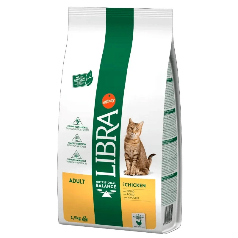 [964600] Affinity Libra Adulto Pollo Pienso para Gatos 12KG