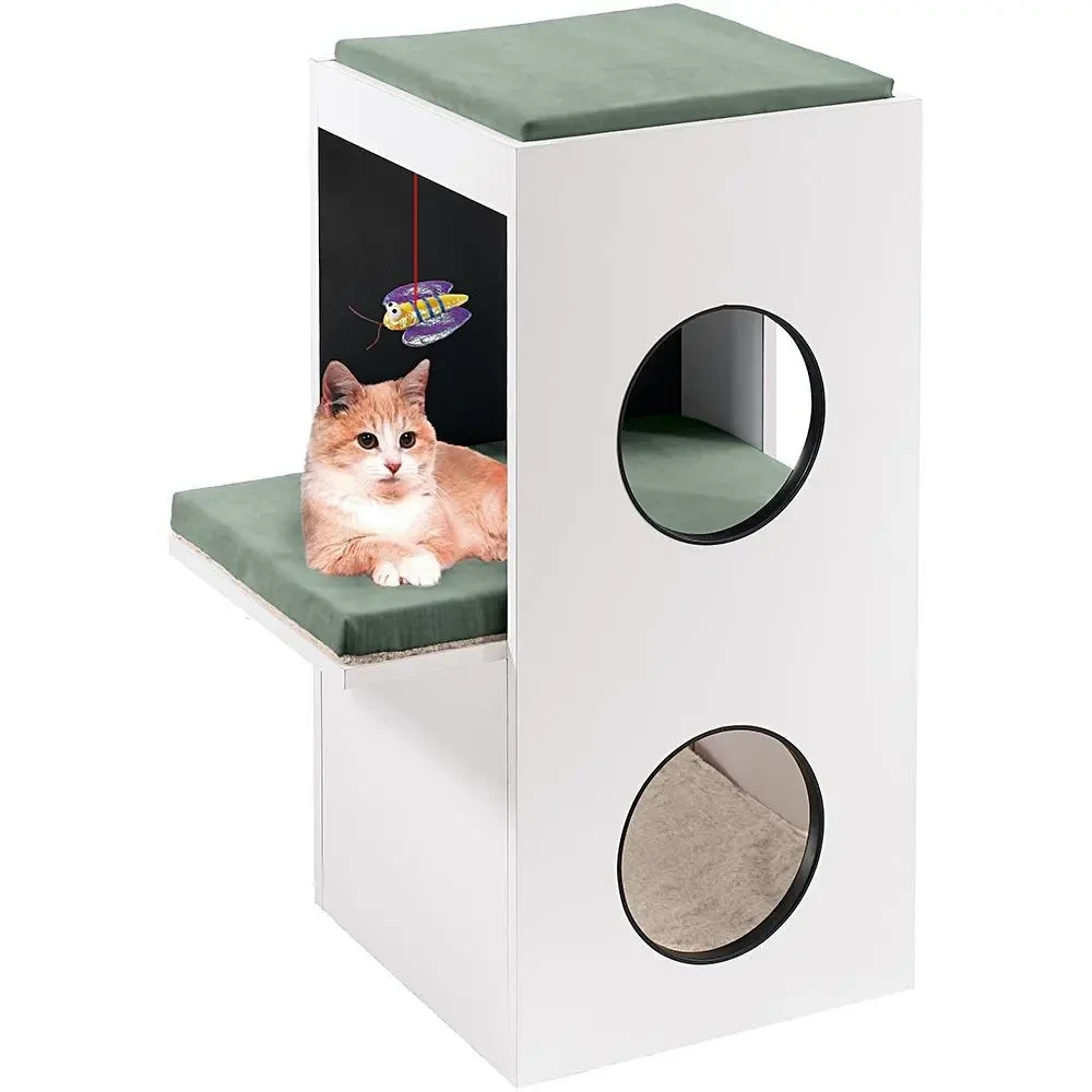 [F74057021] Ferplast Rascador Tree Blanco Rascador para Gatos