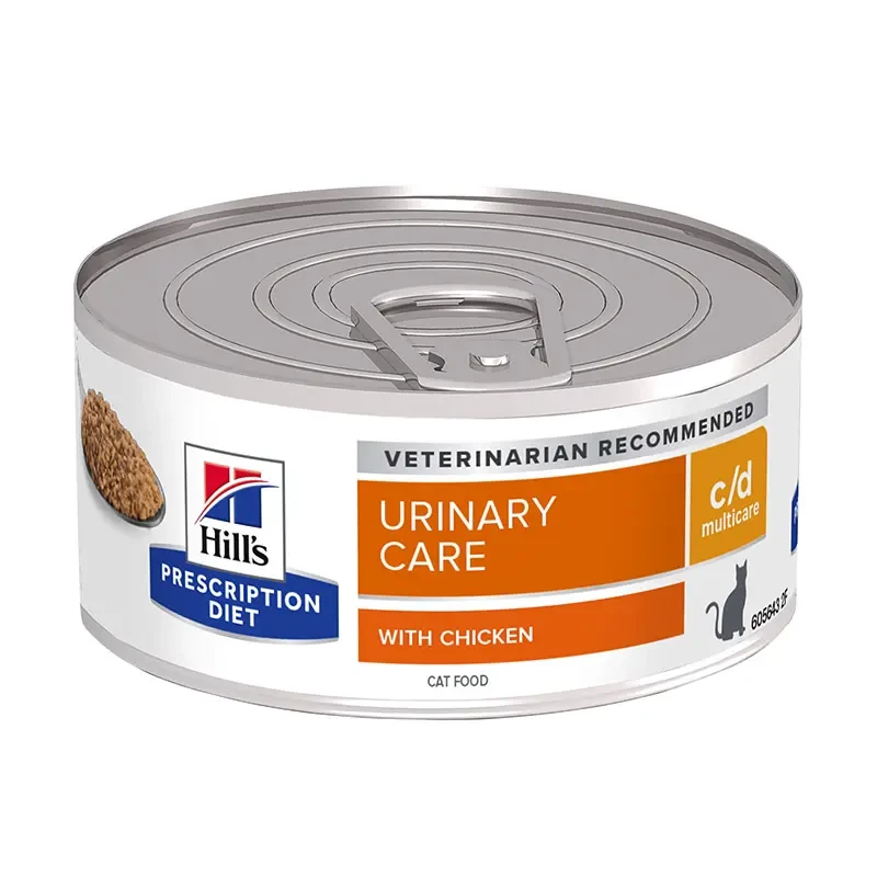 [605641] Hill's HPD C / D Comida Húmeda para Gatos 24 X 156GR
