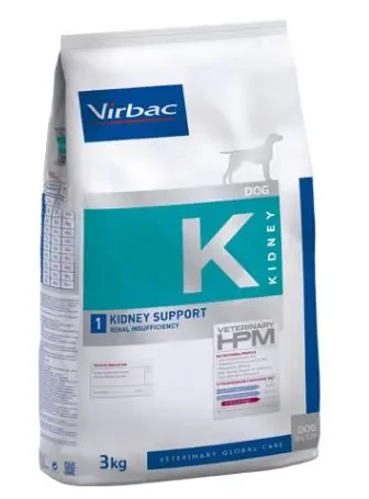 [AD360121] Virbac HPM Kidney Support K1 3 Kg Pienso para Perros