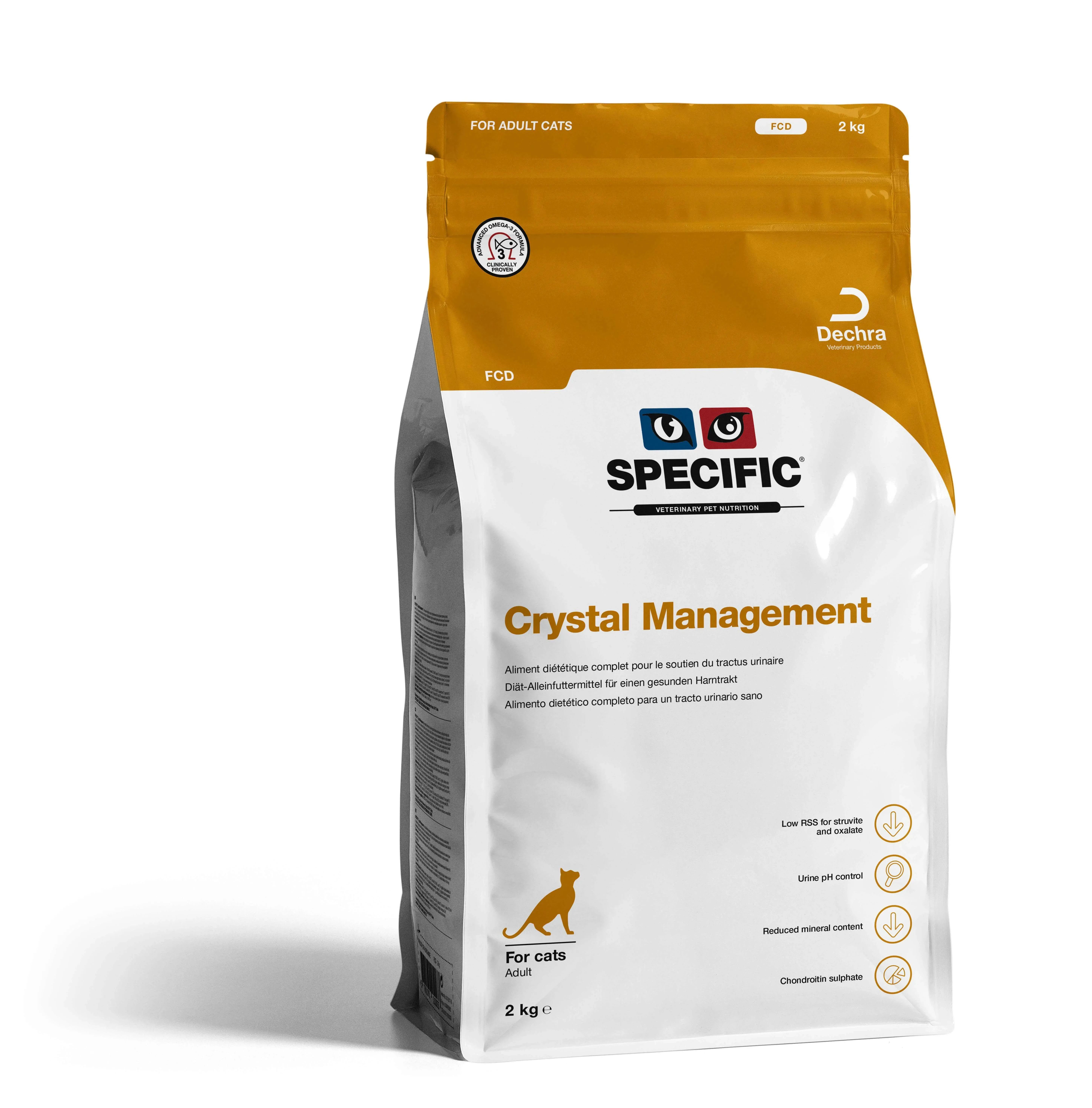 [221003] Specific Adulto Fcd Crystal Management Pienso para Gatos 2KG
