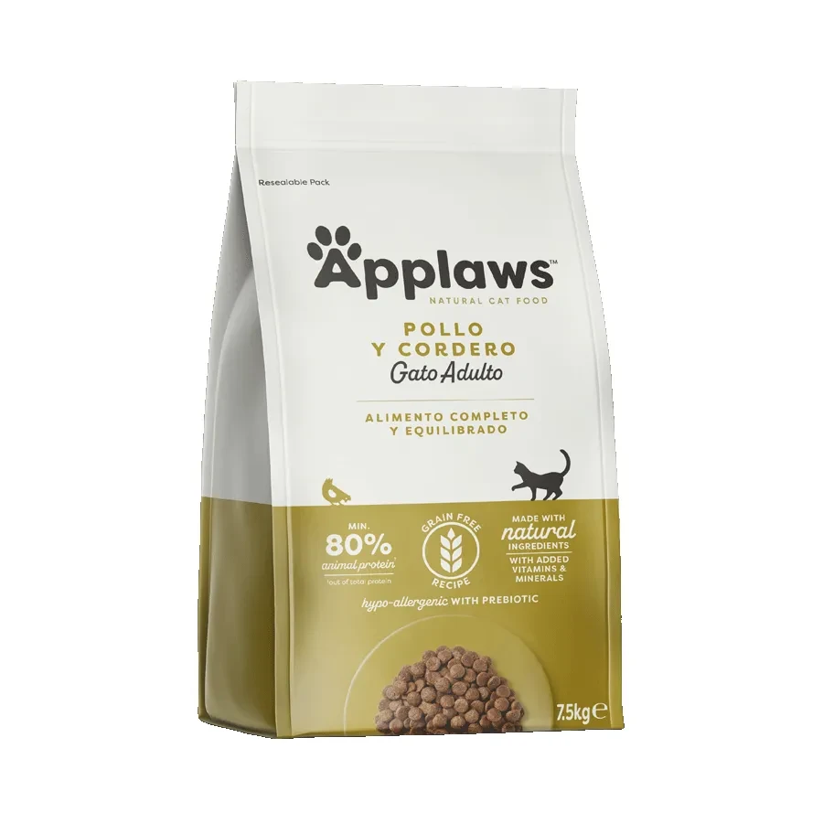 [APP4074] Applaws Dry Pollo y Cordero Pienso para Gatos 7,5KG