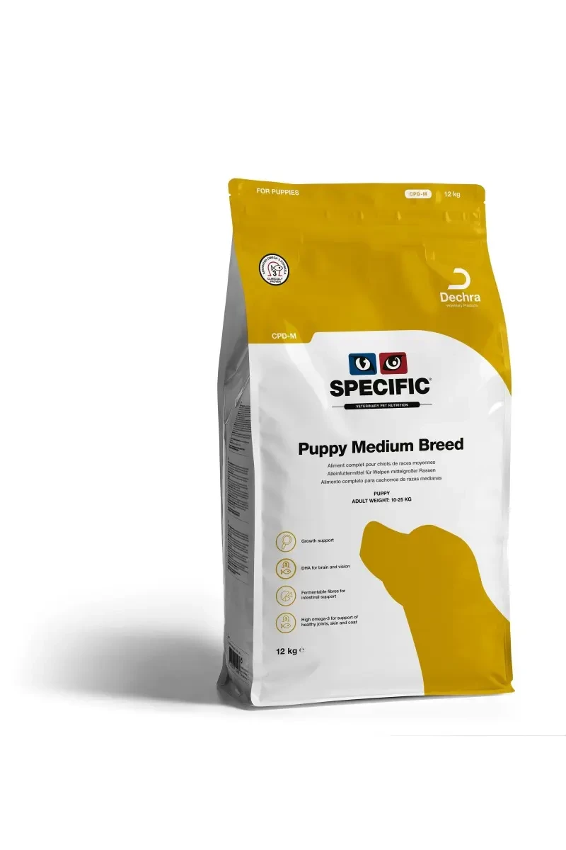 [211144] Specific Puppy Cpd-m Medium Breed Promo Box 10+2 Kg Pienso para Perros