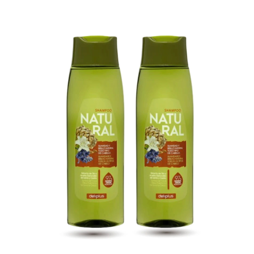 [MCD32891] Lote 2 Champús Naturales Deliplus Todo Tipo de Cabello 800 ml