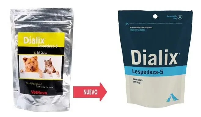 [VN-VIN-0001] Vetnova Dialix Lespedeza 5 60uds Suplemento para Perros y Gatos
